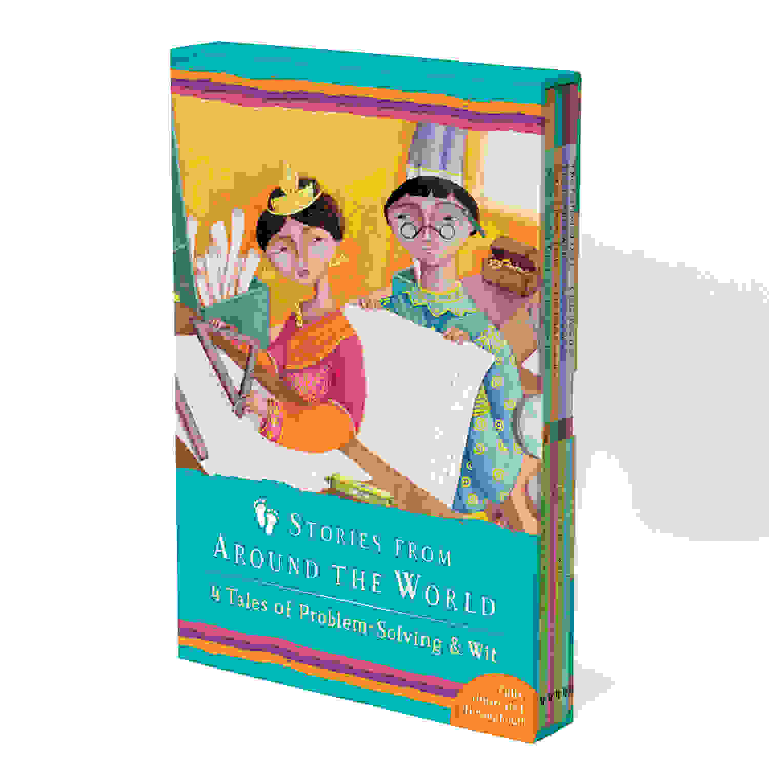 Stories from Around the World Global Chapter Book Boxed Set, 4 Tales of Problem-Solving & Wit