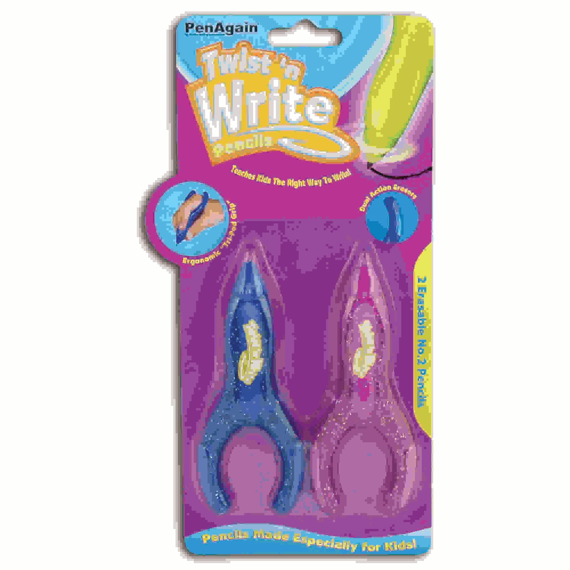 Twist 'n Write Pencils, Pack of 2
