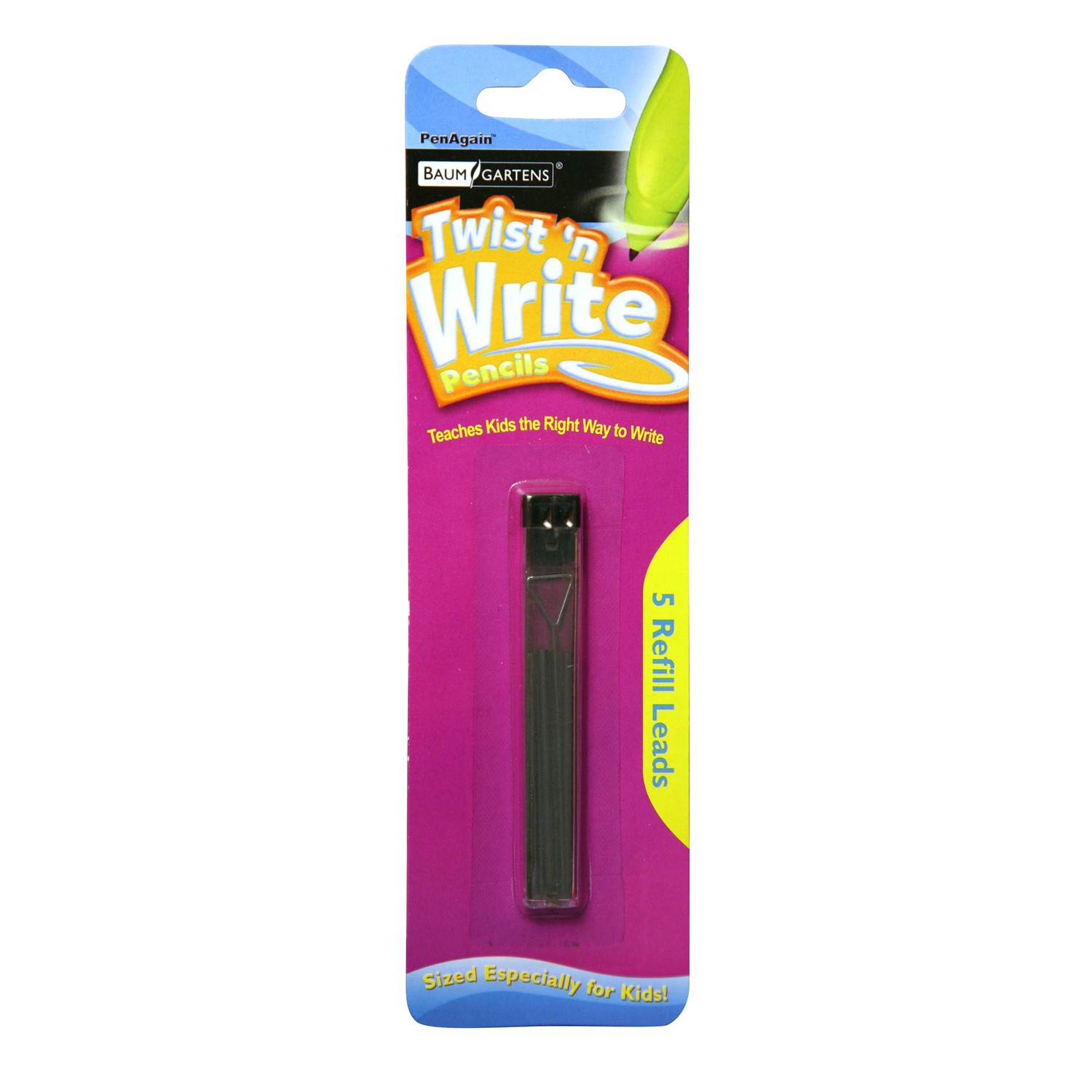 Twist 'n Write Pencil Lead Refills, Pack of 5