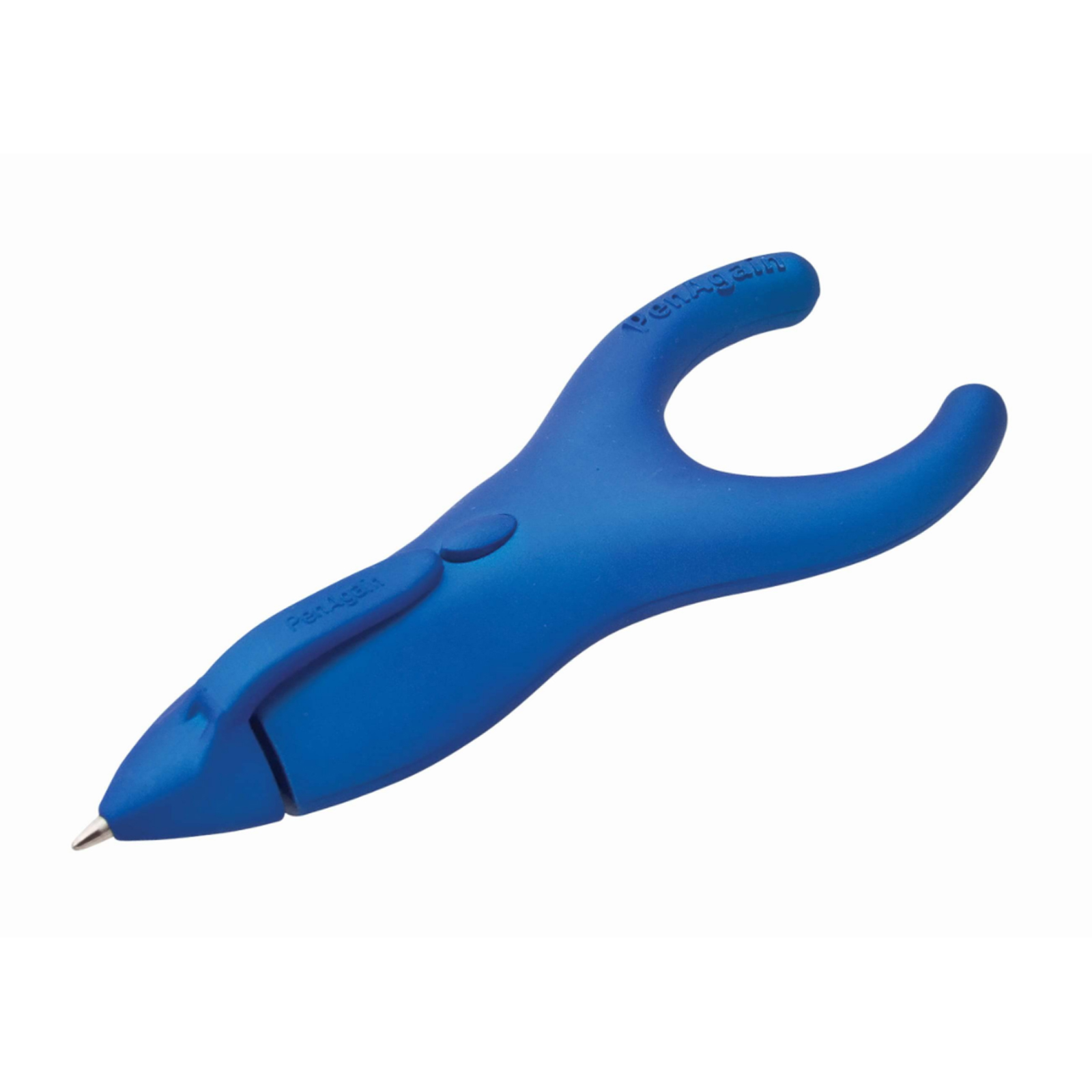 Ergo-Sof Retractable Ballpoint Pen, Blue, Black Ink