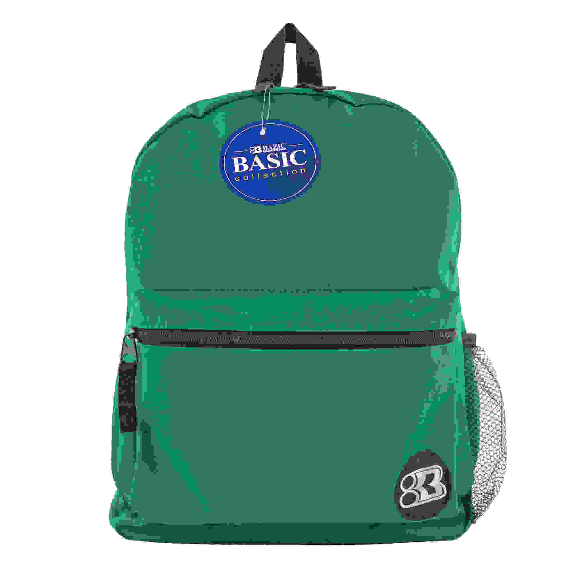 16" Green Basic Collection Backpack