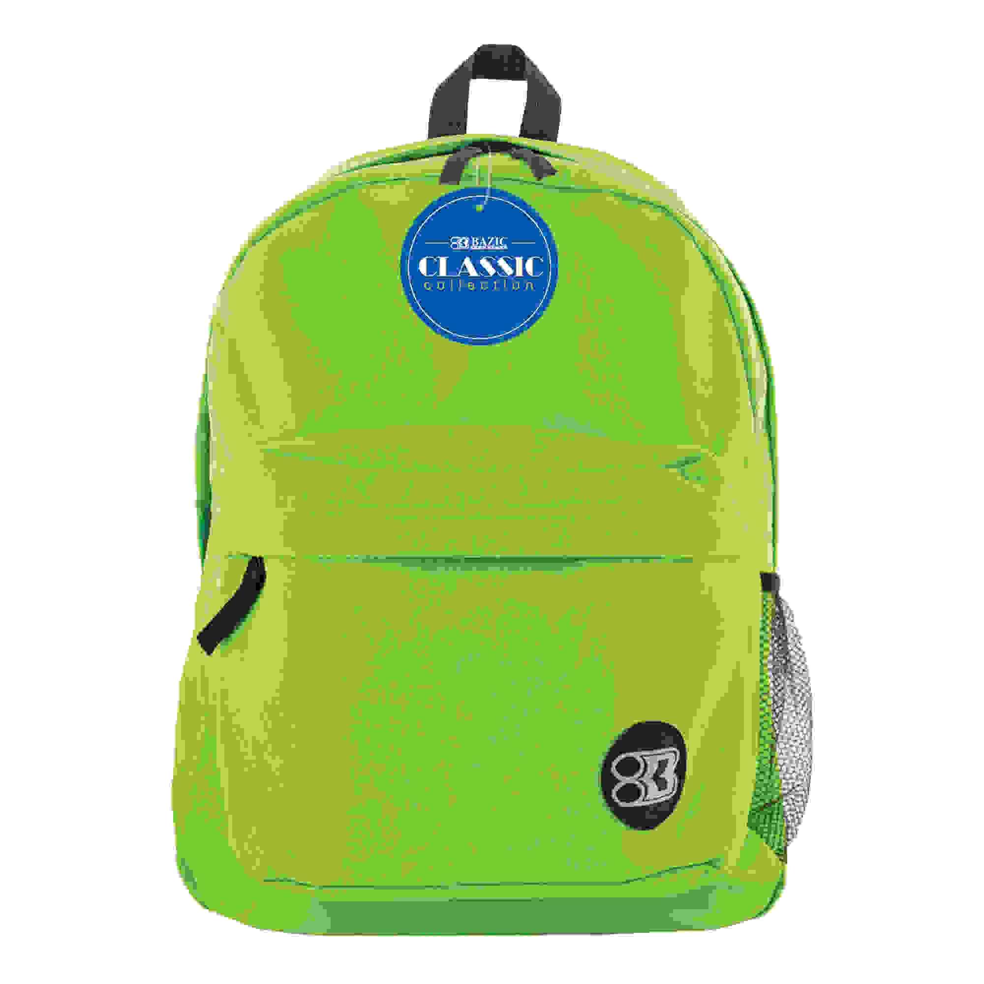 Classic Backpack 17" Lime Green