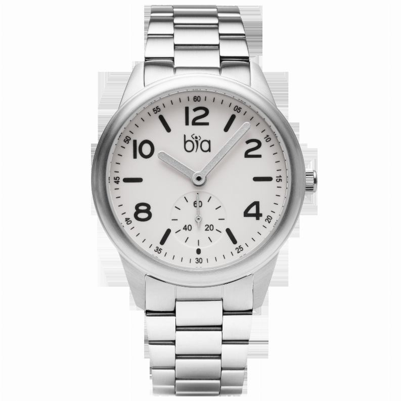 Bia Suffragette - one size - 36MMSS CASE/WHITE DIAL/SS LINK BRACELETB1017