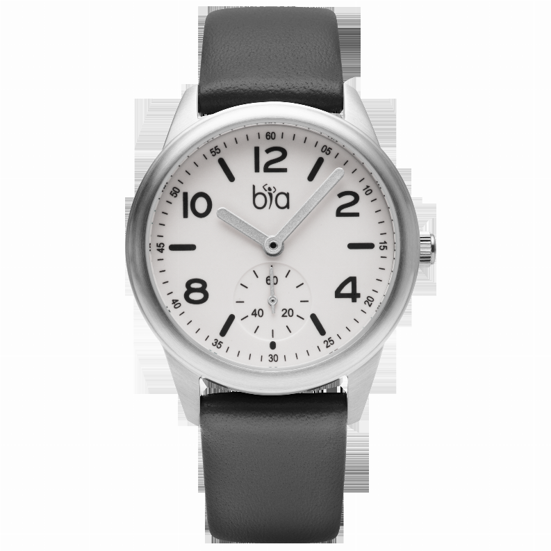 Bia Suffragette - one size - 36MMSS CASE/WHITE DIAL/GRAY STRAPB1018