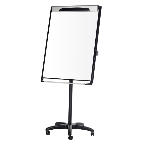 Platinum Mobile Easel, White, 29 x 41, Black Frame