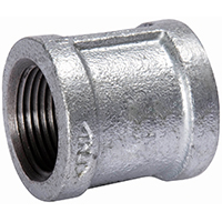 4 In. Galvanized Coupling