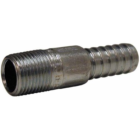 57545 1 In. Galvanized M Insert Adapter