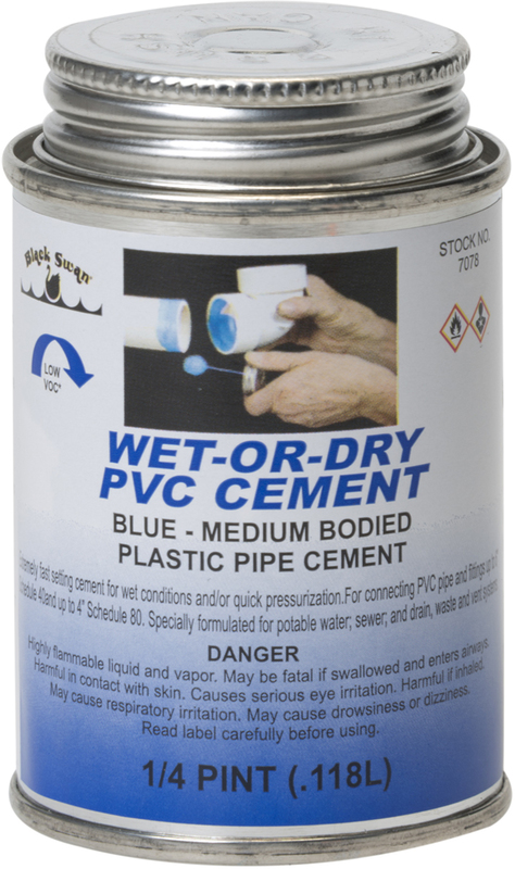 07078 4 Oz Wetdry Blue Cement