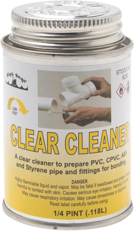 08230 4 Oz Clear Cleaner