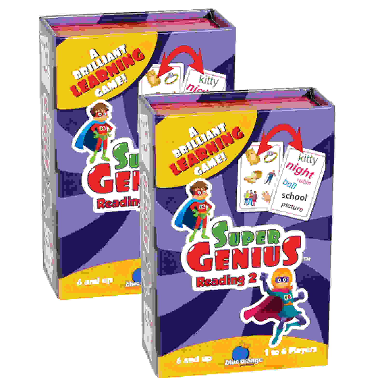 Super Genius Reading 2 Game, Pack of 2