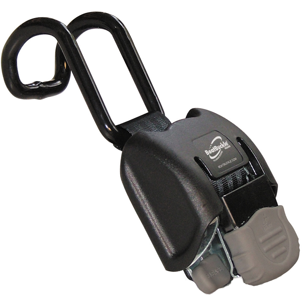 BoatBuckle Retractable Gunwale Tie-Downs (Pair)