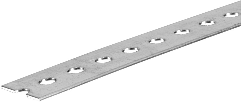 11140 1-3/8X4 Ft. Zinc Plated Slotted Flat