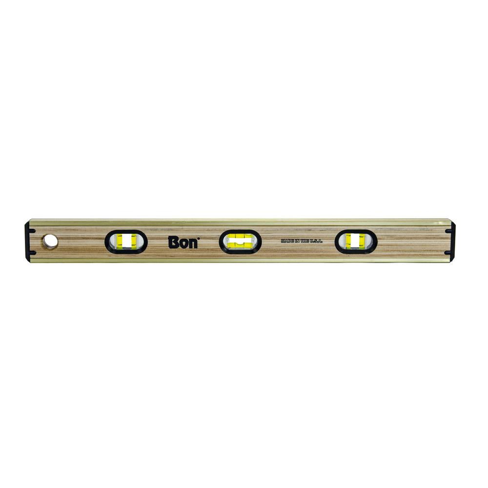 Bon 21-390 Laminated Brass Bound Level Bon 24"