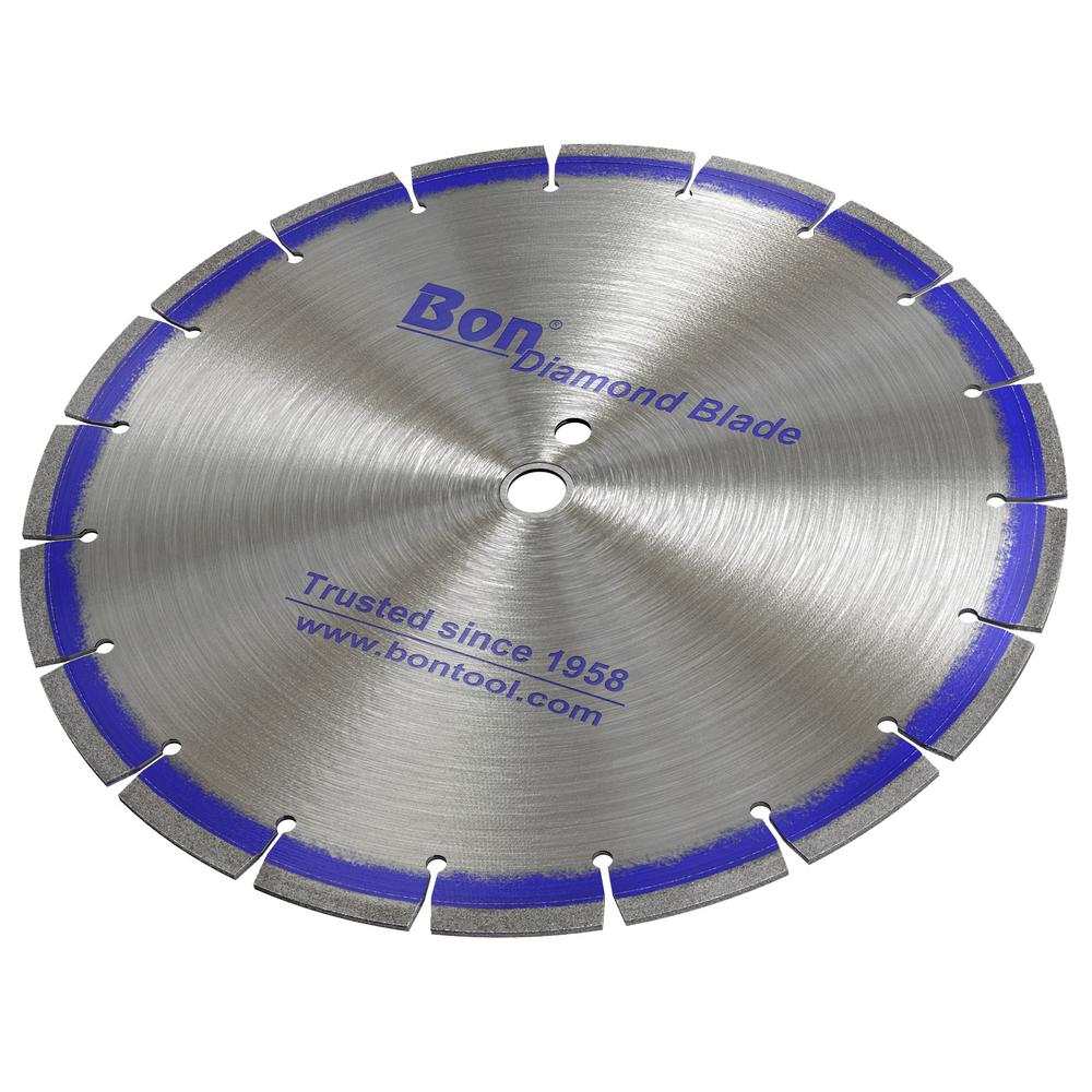 BON 21-611 DIAMOND BLADE 14" x .110"; ARBOR 1"- 20mm DP