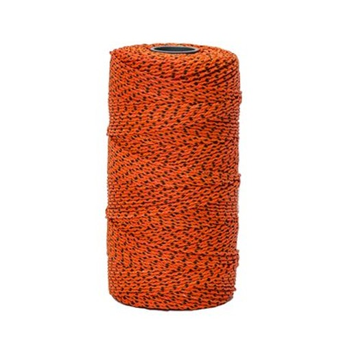 Blue Bayougs= Bonded Braided Line -685' - Orange/Black Flecks