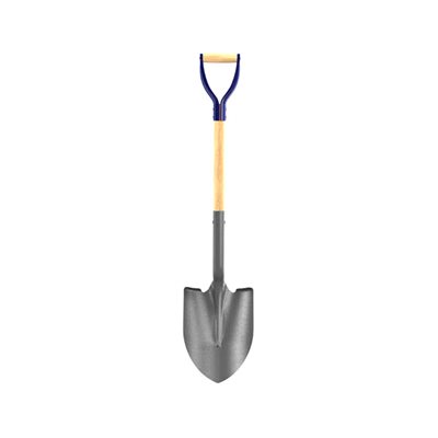 Closed Back Shovel - Round Point With 27" D Wood Handle