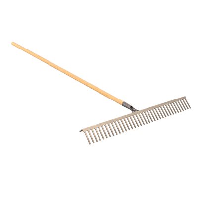 Econo Landscape Rake - 42" With 5' Wood Handle