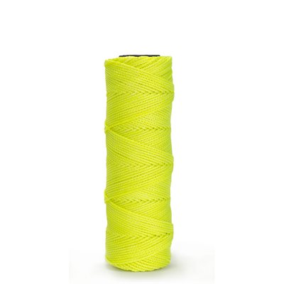 Ezc Braided Nylon Line - 1000' Neon Yellow