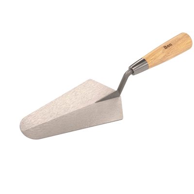 GAUGING TROWEL - 7" x 3 3/8" WITH WOOD HANDLE