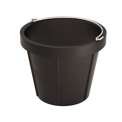 Heavy Duty Rubber Pail - 12 Qt