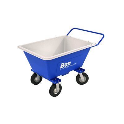 Poly Mortar Buggy - 8.5 Cu Ft With 10" Semi-Pneumatic Tires