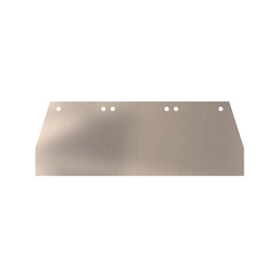 Replacement Scraper Blade - 13 1/2" Steel Square Cut