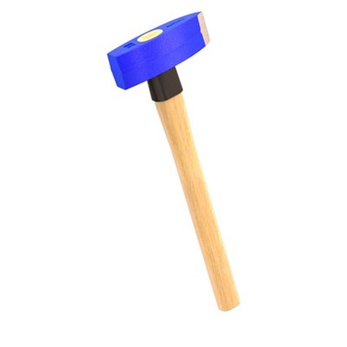 Stone Mason Hammer - 4 Lb With Wood Handle