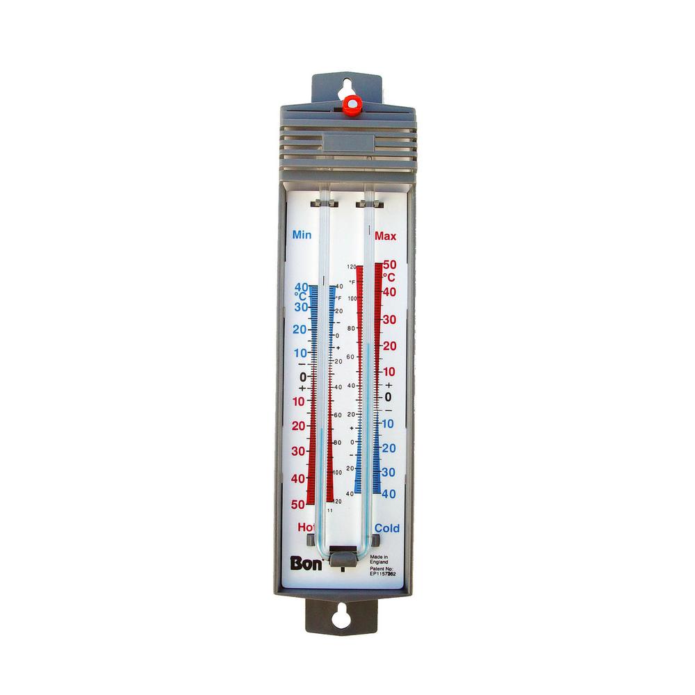 Bon 82-726 Min-Max Thermometer Mercury Free