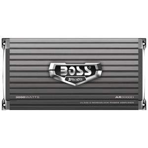 Boss Armor Class D Monoblock Amplifier 3000W Max