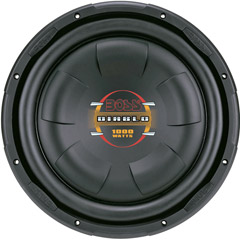Boss 12" Shallow Mount Woofer 1000W Max 4 Ohm SVC