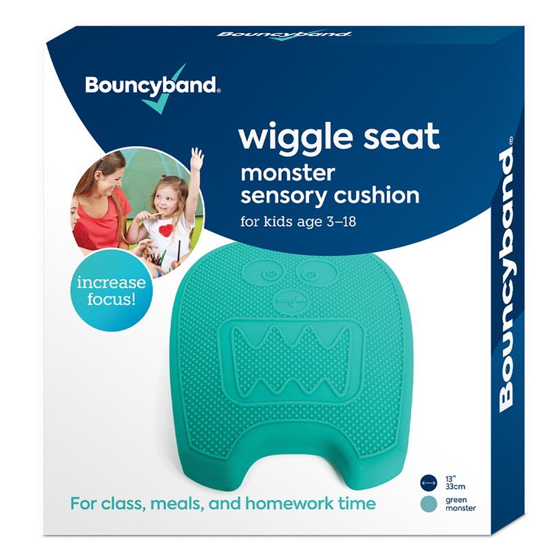 Wiggle Seat Sensory Cushion, Mint Monster