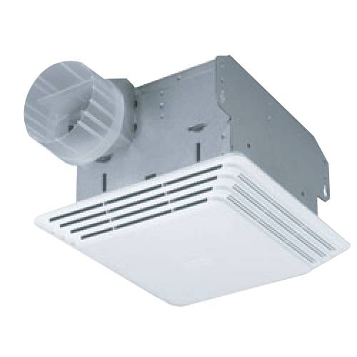 California Energy Commission Registered 50 Cubic Feet Per Minute Exhaust FAN/LIGHT White