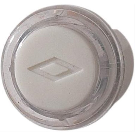 Lighted Push Button With Clear Bez White