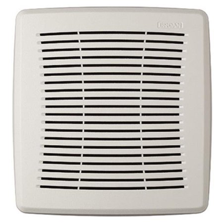 Broan SQUARE FAN REPLACEMENT BATH FAN GRILLE COVER - WHITE - 6 PACK
