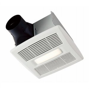 InVent Single-Speed 100 CFM Energy Star Bathroom Fan With LED Light