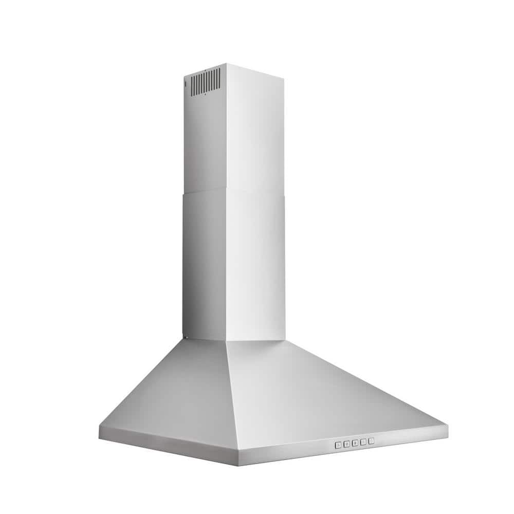 30",Classic Pyramid Chimney Hood,450 CFM