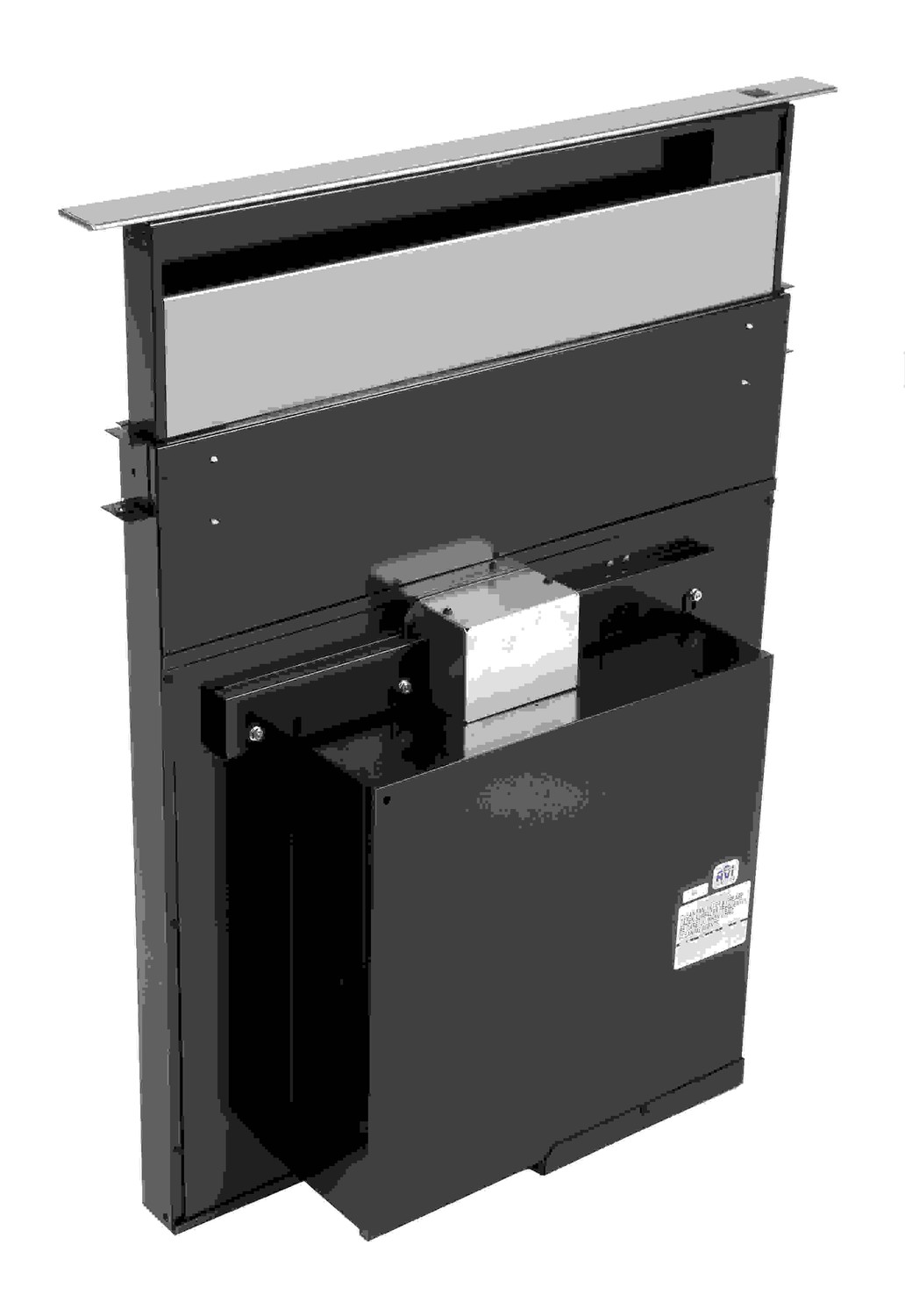 36&quot; Downdraft W/Aluminum Cover, 500 CFM