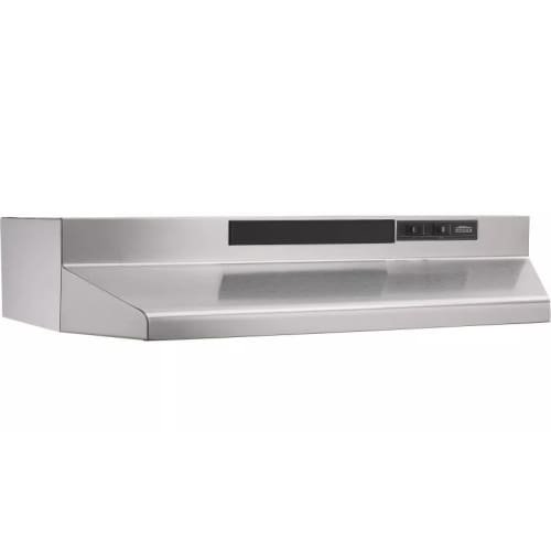 24" Convertible Range Hood, 2 Speed Rocker Light, 160 CFM