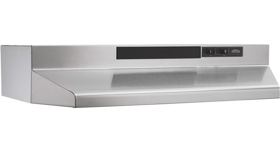 30" Convertible Range Hood, 2 Speed Rocker Light, 160 CFM