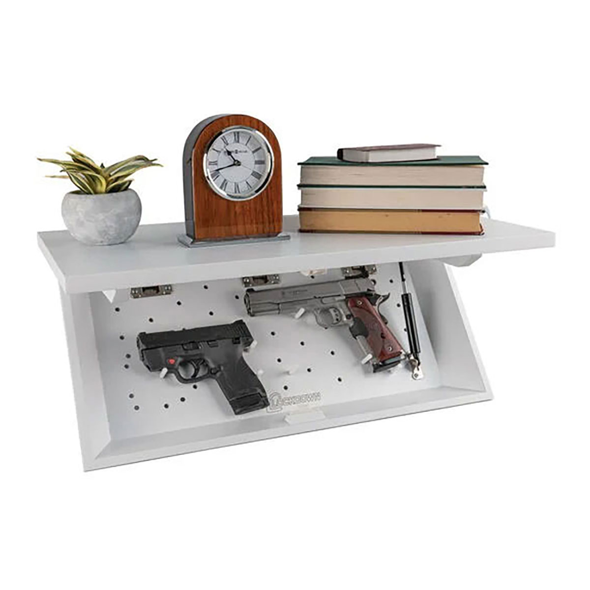 Lockdown In-Plain-Sight  Shelf - White