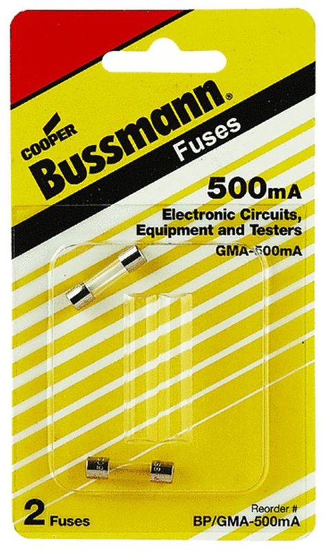 BP/GMA-500MA Replacement Fuse