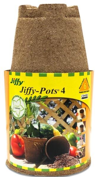 PJJP406 4 In. 6Pk Jiffy Pots