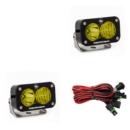 S2 PRO PAIR DRIVING/COMBO LED AMBER BAJA DESIGNS