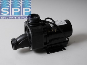 Bath Pump, Balboa Gemini Plus II, 1.5HP, 115V, 12.5A, 1-1/2"MBT w/Air Switch & NEMA Cord