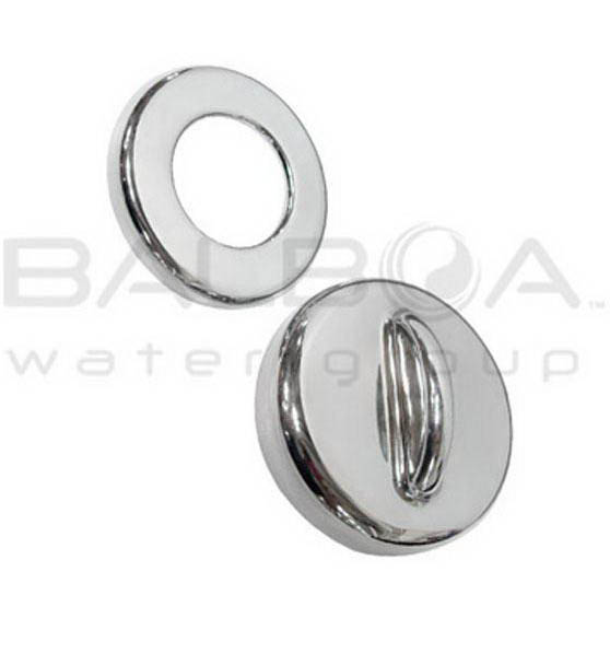 Escutcheon, Air Control, HydroAir Top Access, 1", Chrome