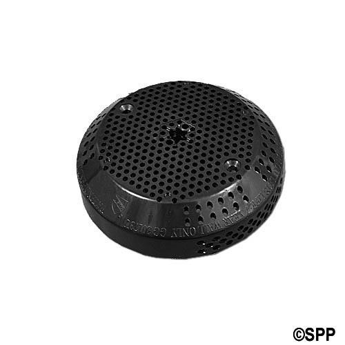 Suction Cover, G&G, VGB, 3-3/4"Diameter, Black