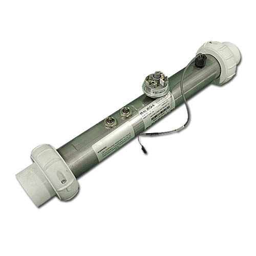 Heater Assembly, Balboa, Value/2000LE, 5.5kW, 230V, 2" x 15"Long, w/Hi-Limit Sensor, 1.25 Psi Pressure Switch, Tailpieces