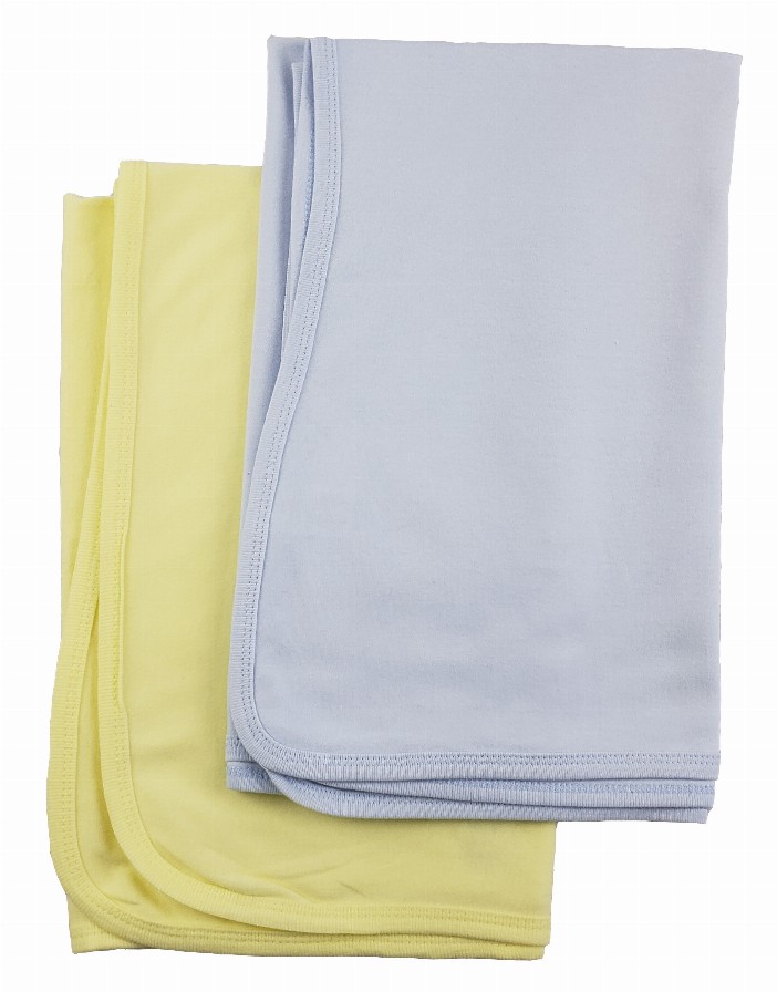 Bambini Blanket - 30x40Blue/YellowReceiving