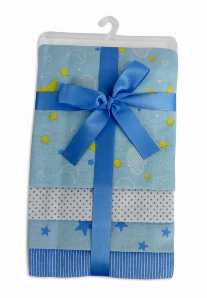 Bambini Blanket - 28x28BlueReceiving