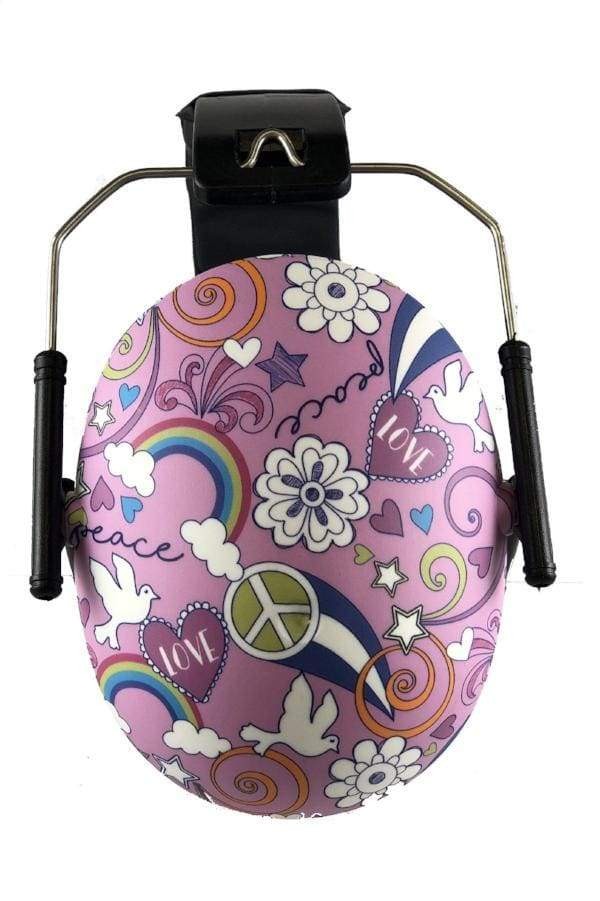 Kids Earmuffs - Peace Doodle